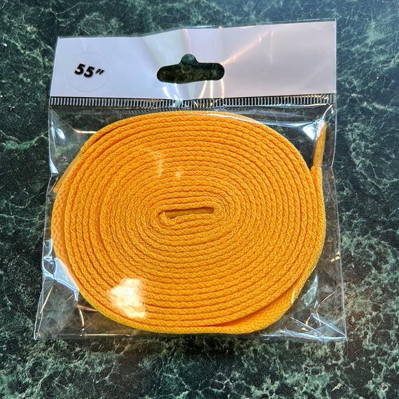 Accessories - Yellow Shoe Laces 55” Shoelaces